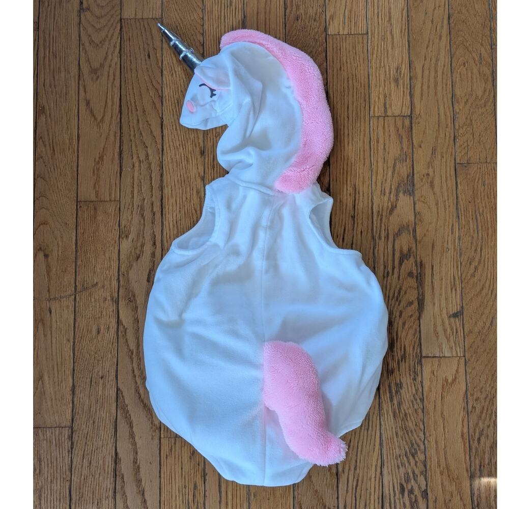 Carters Unicorn Baby Infant Halloween Costume 3-6 Months White Pink